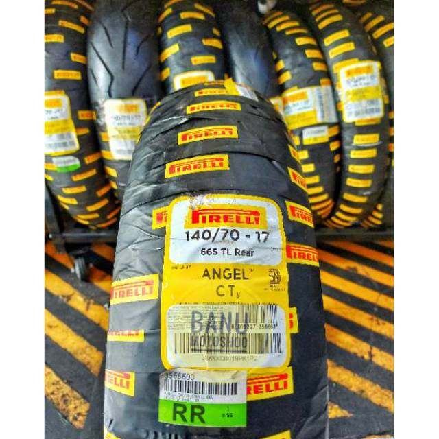 Ban Pirelli ANGEL CITY Ukuran 140-70 Ring 17