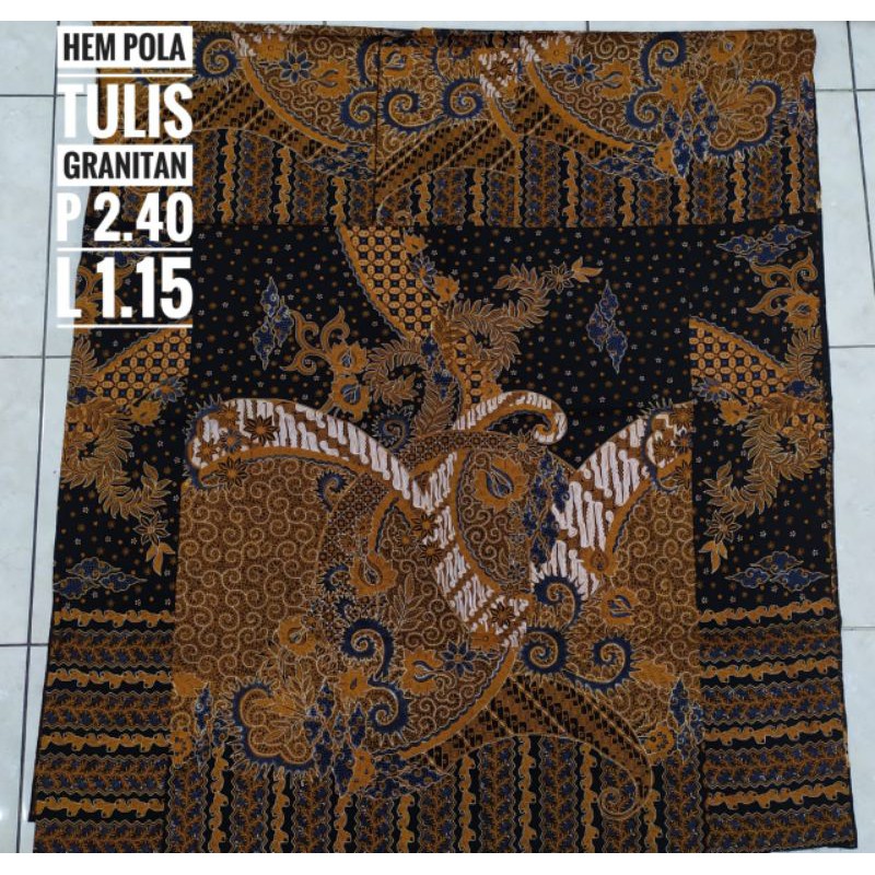 Kain Pola Batik Tulis Granitan