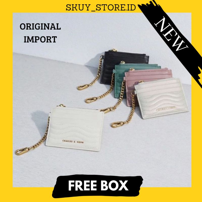DOMPET CK CHRLES & KEIITH CARD HOLDER WANITA BRANDED TERBARU MBCS1314