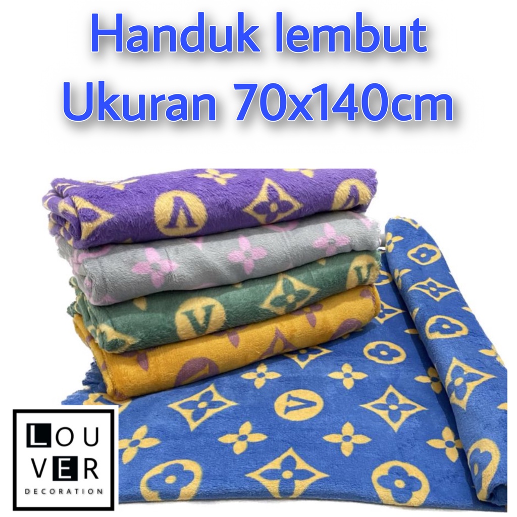 Handuk Mandi Dewasa Lembut Halus 140 x70 Bath Towel Dewasa Anak