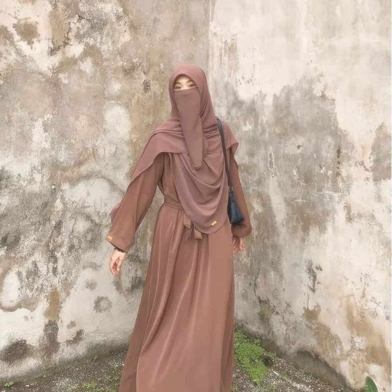 Shafa Abaya Set (Abaya Khimar Cadar) Basic Abaya / Abaya Turki