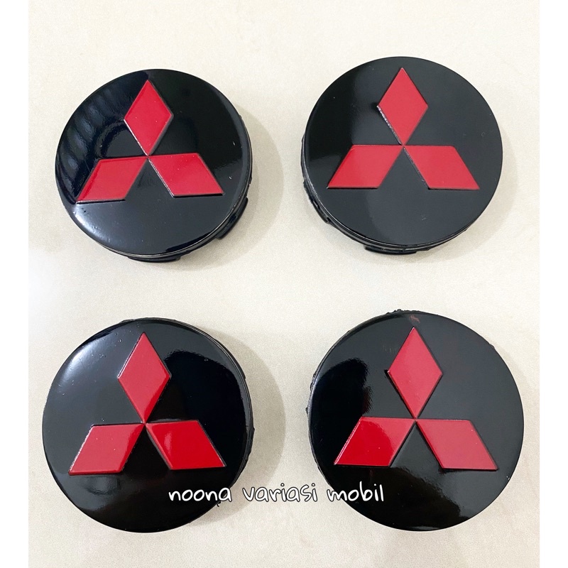 Tutup dop velg mitsubishi xpander logo merah model ori center cap velg xpander