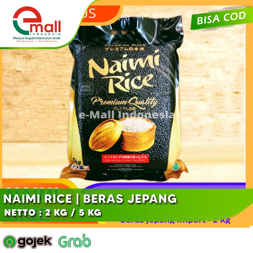 

Naimi Rice 2kg || Beras Jepang
