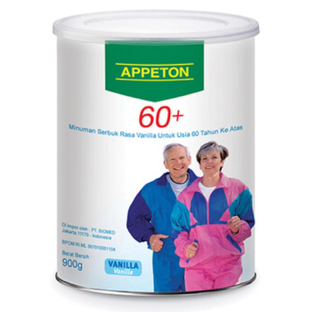

Hot! Appeton 60 Susu Lansia - Orang Tua - Vanilla - 900 Gram