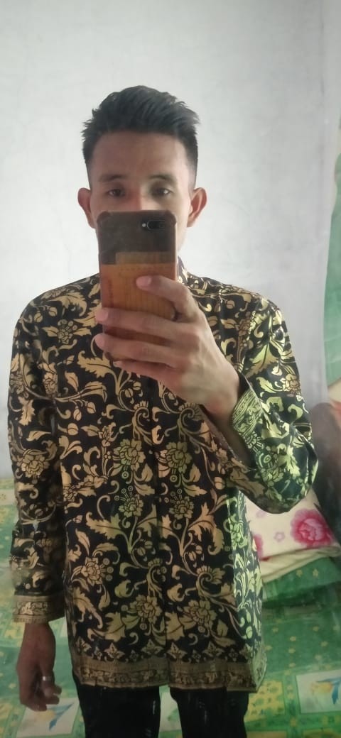 New Arrival Distro Batik Pria Bordir Sogan Hrb026 Batikaf Notoarto Batik Ipnu-ippnu Hem Pria Bel