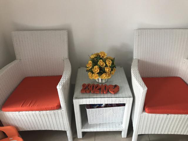 Set Kursi Kafe/lounge/living Rotan Syntetis Brown Coffee Bgor Cbnong