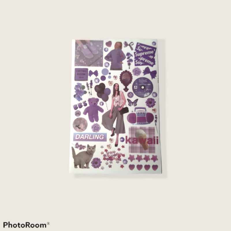 

Stiker Aesthetic The Purple DARLING