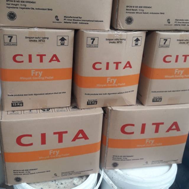 

MINYAK PADAT CITA FRY ISI 15KG/DUS