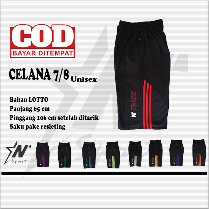 Celana olahraga Celana pendek Celana kolor Celana pendek olahraga Celana olahraga pendek pria wanita