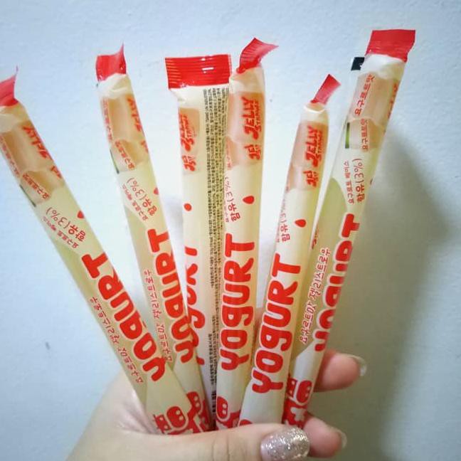 

MALL [ECER] KIDSWELL YOGURT JELLY STRAWS - Yogurt Jelly Import Korea Jelly Straw