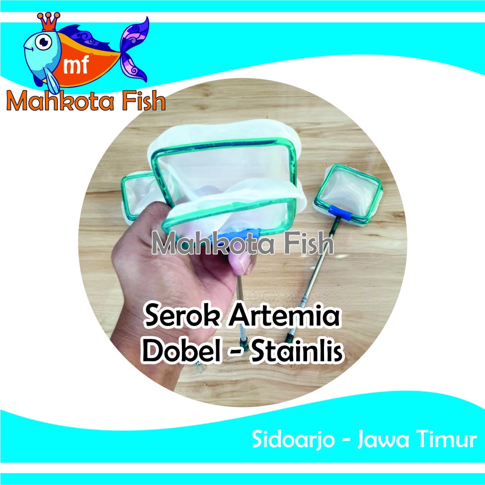 Serok STAINLEES Artemia DOBEL / SEROK STENLIS / Jaring / Seser Atermia | GRATIS PACKING KARDUS