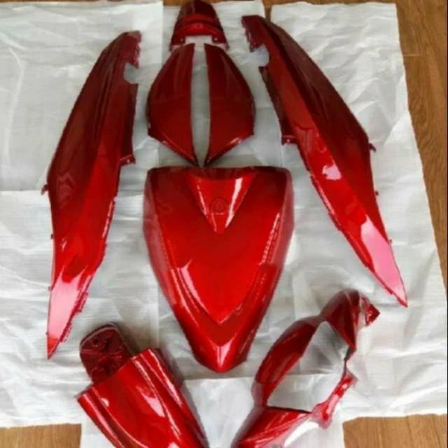 Cover full body halus mio j merah