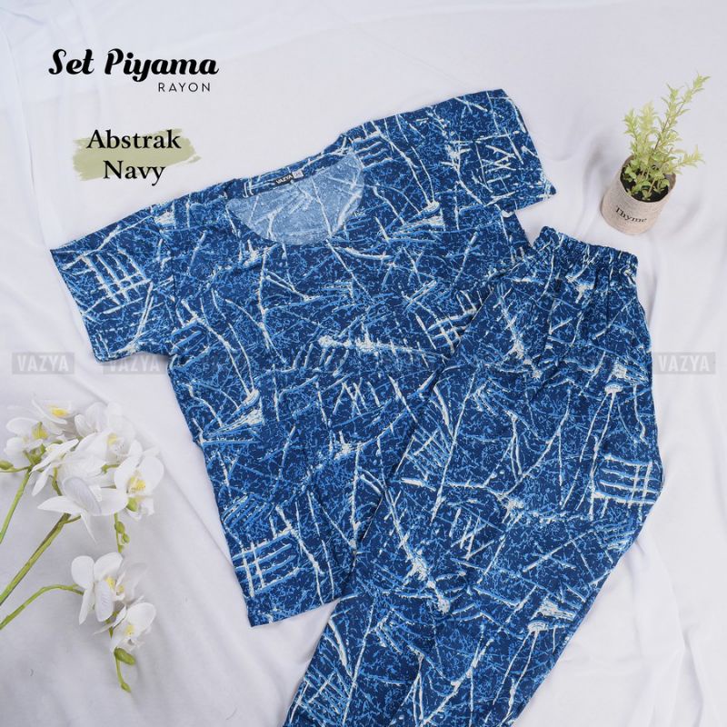 Set Piyama Rayon Motif ( Katalog 1 )