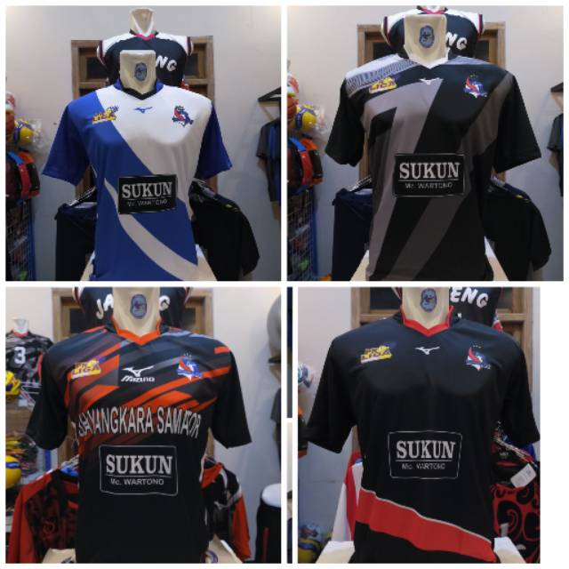 Jersey volly proliga bhayangkara, voli printing
