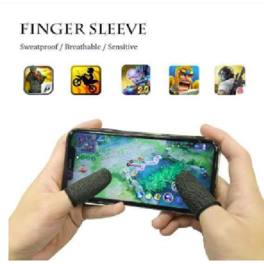 Finger Sleeve Jempol Gamers Games Handphone Android