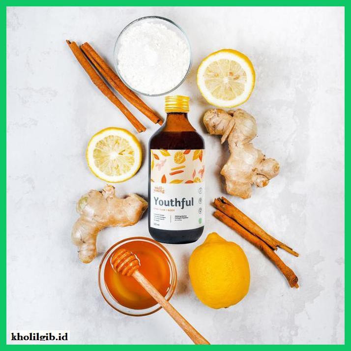 

lanoisidartdrink- minuman kolagen herbal - well & young - youthful - natural dengan madu -asliii-