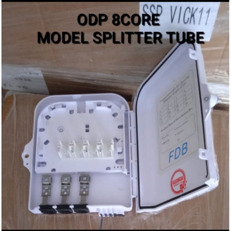 odp 8 core anti air model splitter tube/plc