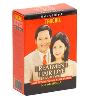 Tancho Treatment HAIR DYE 20 ML Natural BLACK