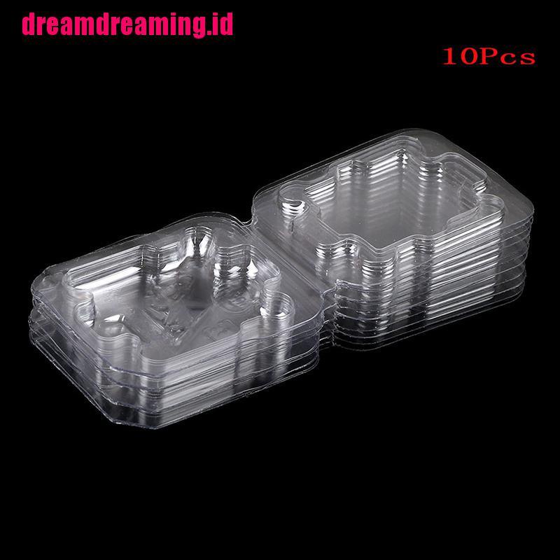 (dreamdreaming.id) 10pcs case holder Pelindung cpu Bahan Plastik Untuk socket 775 1150