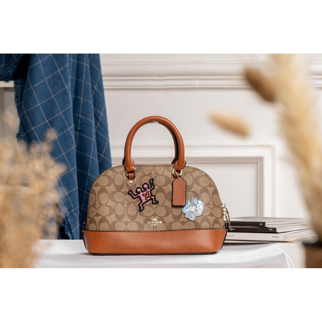 Tas Coach Wanita - Tas Wanita Coach Mini Sierra Satchel In Signature