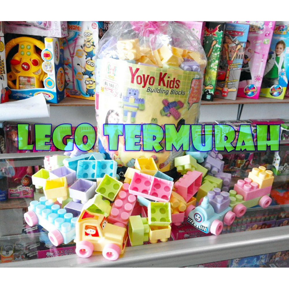 Dijual Mainan Bayi lego Balita Yoyo Kids 160pcs
