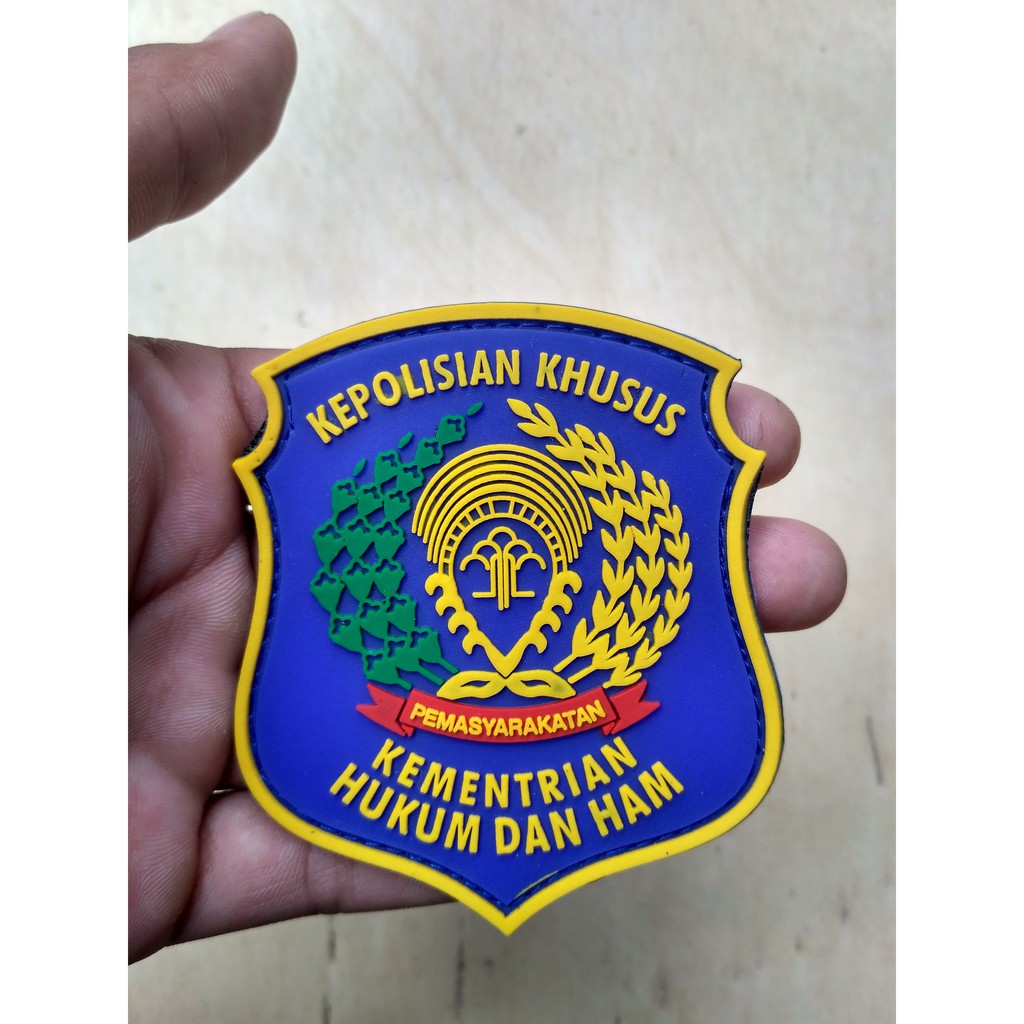 PATCH RUBBER KEPOLISIAN KHUSUS PEMASYARAKATAN