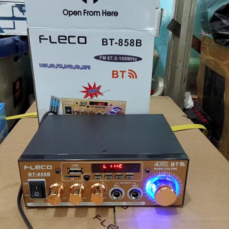 [GuQ㊑] ✅fleco f188BT power amplifier digital karaoke 600watt original Power Amplifier Fleco F-188BT 