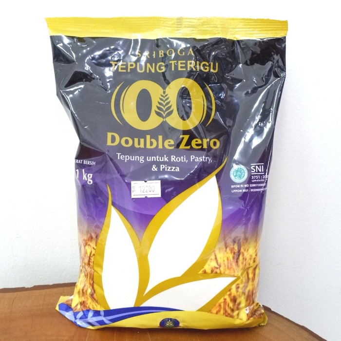 

cs777vv Tepung Terigu Double Zero 1 Kg Sriboga Da01D100