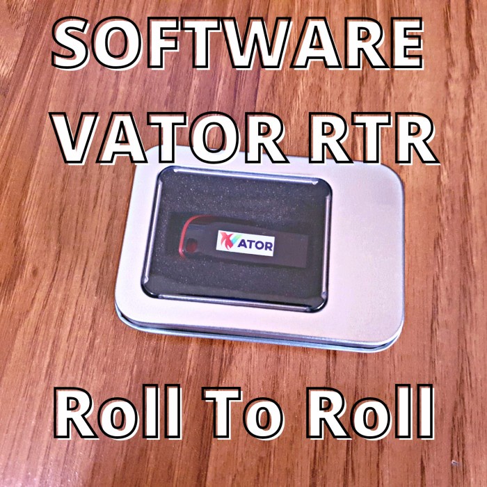 Software VATOR RTR Roll To Roll Printer DTF Epson