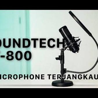 Soundtech St800 Mic Youtuber Podcast Termurah