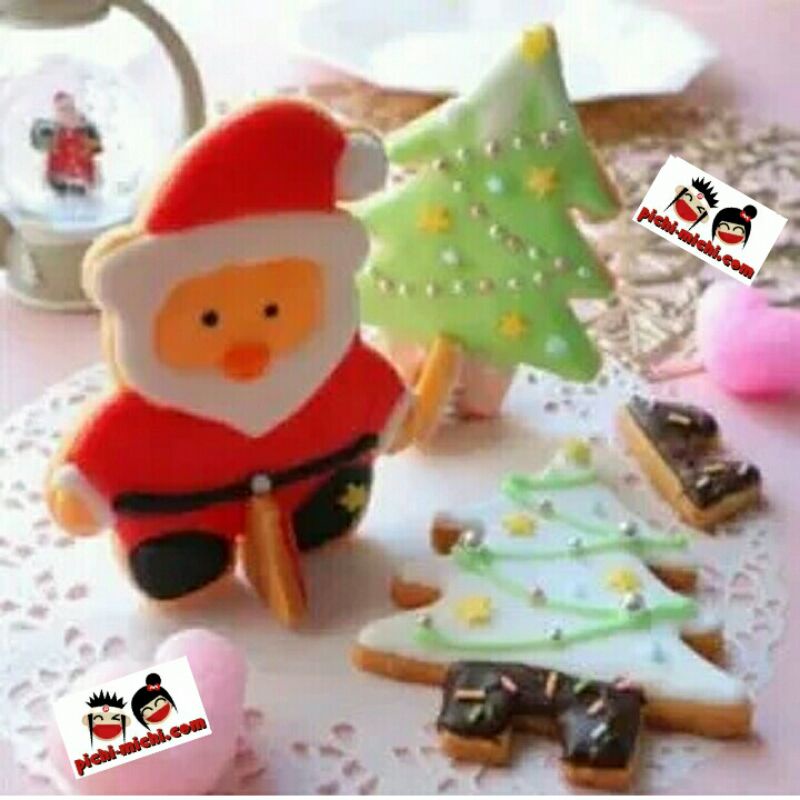 CETAKAN JEPANG BENTO COOKIES ROTI CHRISTMAS SINTERCLAS