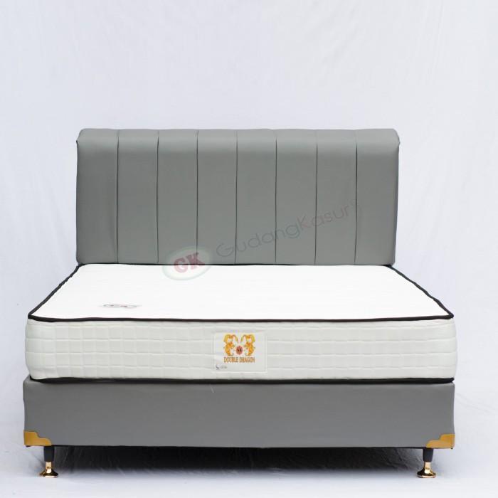 Kasur | Springbed Full Set Dengan Divan Dan Sandaran / Bed Set Ukuran 160X200