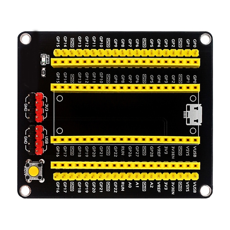 Btsg Papan Ekspanding Header Pria Wanita Untuk Menyambung Modul Raspberry Pico GPIO