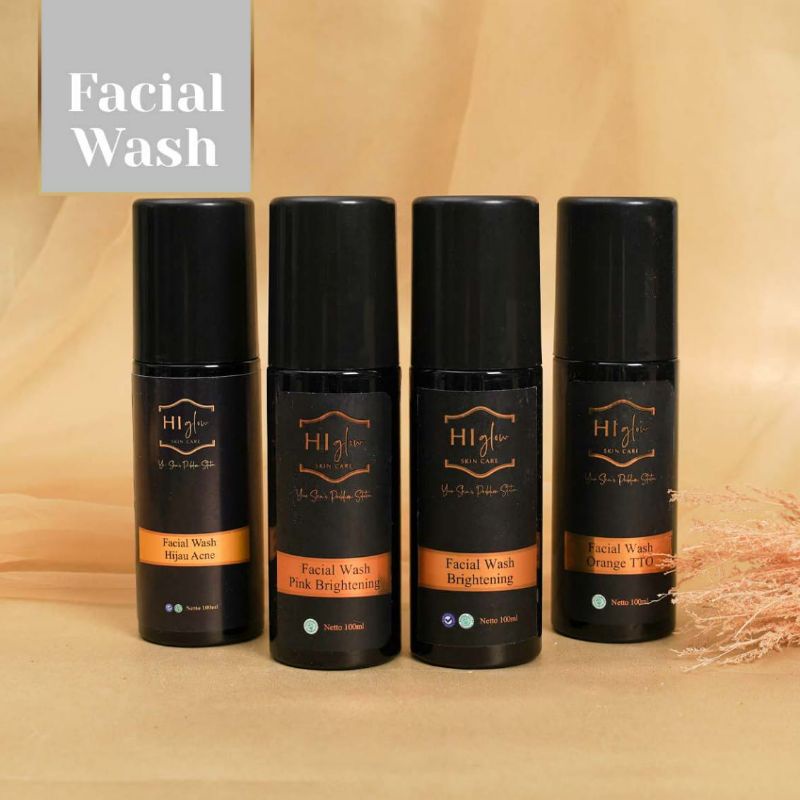 @ Hi GLOW SKINCARE ORI BPOM - Facial Wash Sabun Wajah