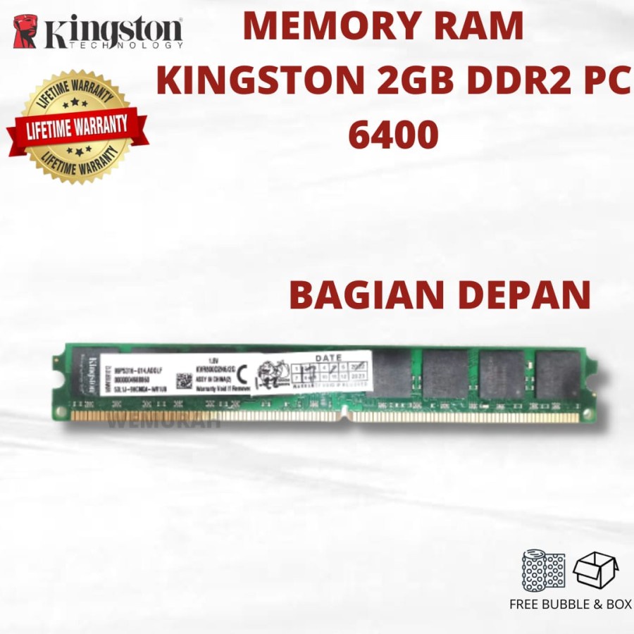 Memory Kingstone 2GB ddr2 PC 5300 6400