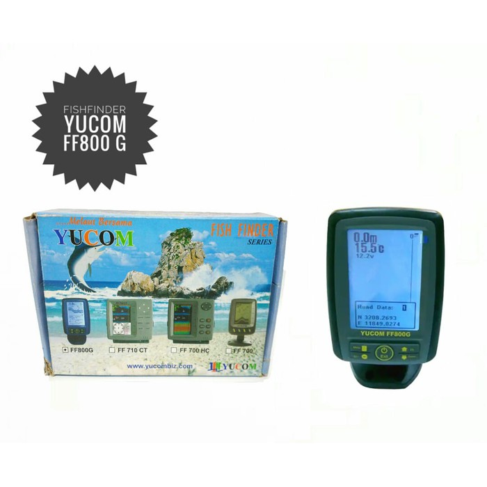 FISHFINDER YUCOM FF800 G