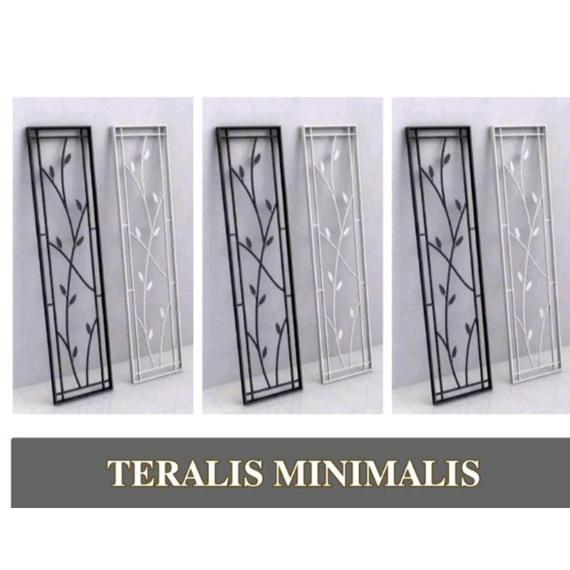 Tralis jendela minimalis Jogja/Tralis rumah harga per daun jendela
