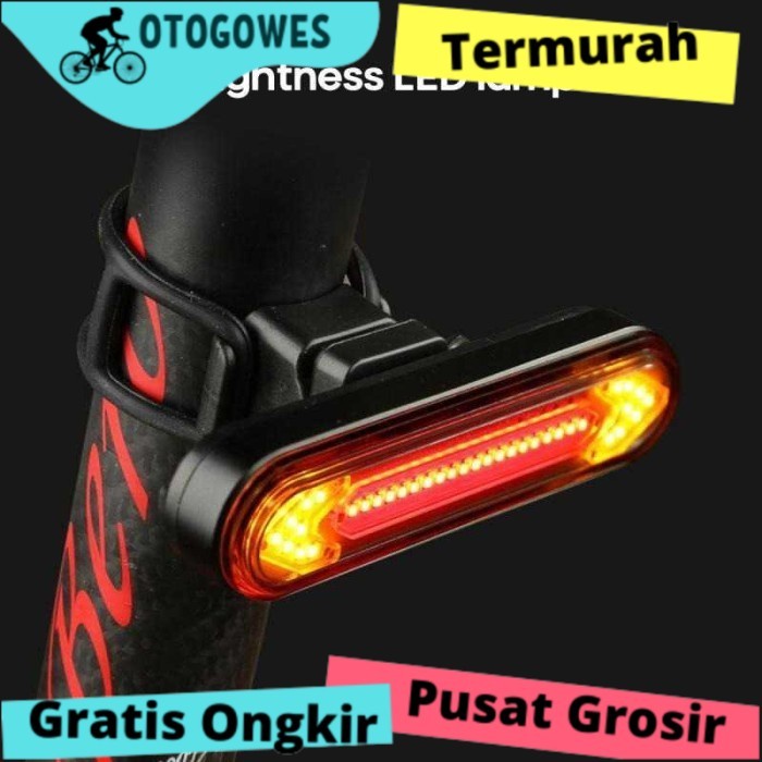 Lampu Belakang Sepeda Gunung Polygon MTB United Wireless Remote BK600