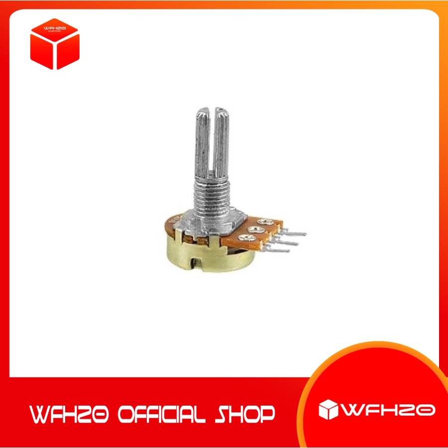 Potensiometer Mono Linear 5K Potensio 5 K