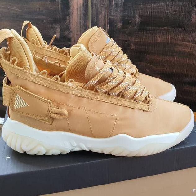 ★ NEW PRODUK SNEAKERS PRIA★ NIKE JORDAN PROTO REACT 720 - WHEAT GOLD - PREMIUM ,SNEAKER WANITA
