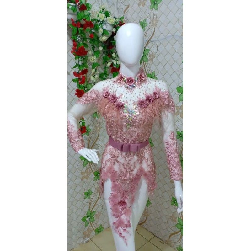 KEBAYA BUNGA 3D-ATASAN KEBAYA MODERN