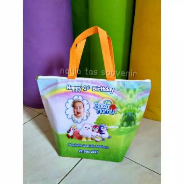 Jual Tas ultah model perahu/tas ultah trapesium custom | Shopee Indonesia