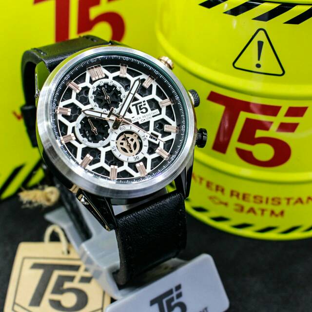 JAM TANGAN PRIA T5 H3737 CHRONOGRAPH ORIGINAL TAHAN AIR