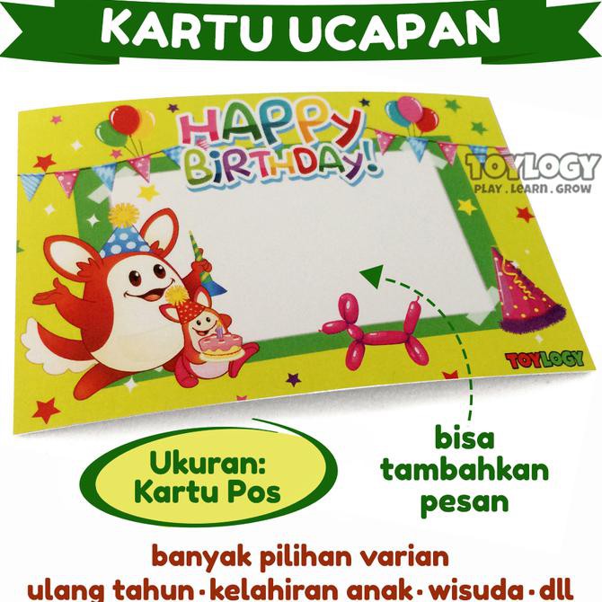 

Kartu Ucapan Ulang Tahun Wisuda Kelahiran Birthday Card uk KARTU POS