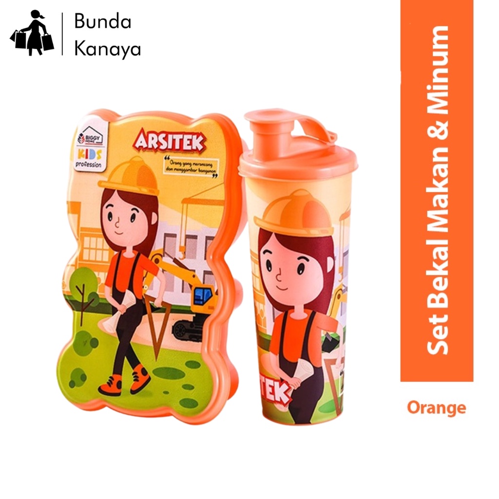 Torino Set Kotak makan dan Botol Minum