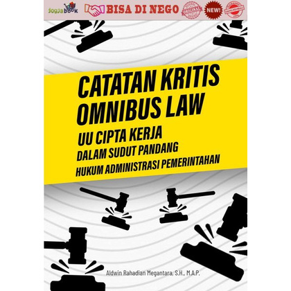 Buku Catatan Kritis Omnibus Law UU Cipta Kerja