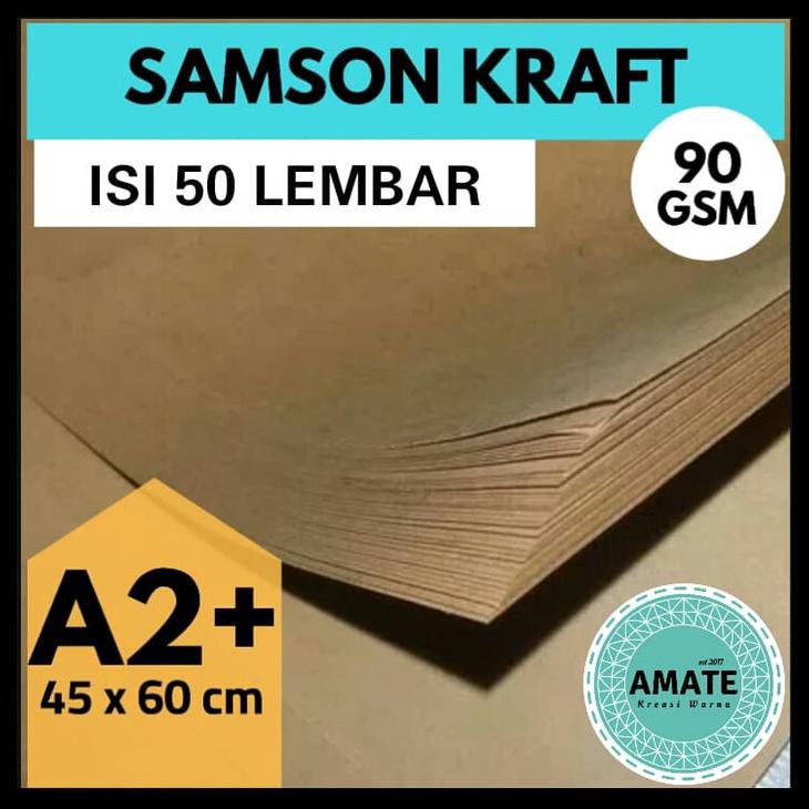 

BIG SALE KERTAS SAMSON PARS 90GR A2+ / KERTAS BUNGKUS PAKET ALAS KAKI MOBIL !!!!!