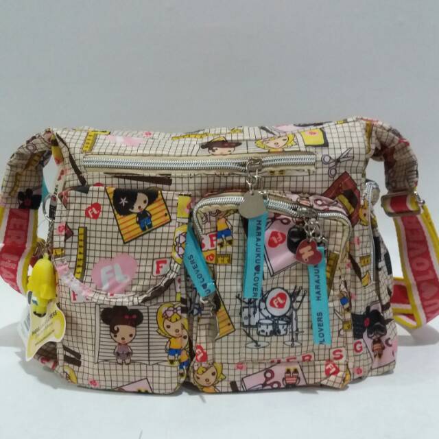 Tas Harajuku Slempang 1198 Lucu