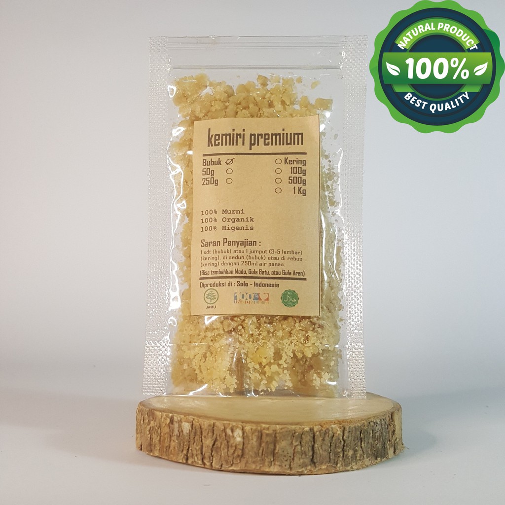

KEMIRI BUBUK PREMIUM 1000 GRAM 1 KG - Aleurites Moluccanus - MUR