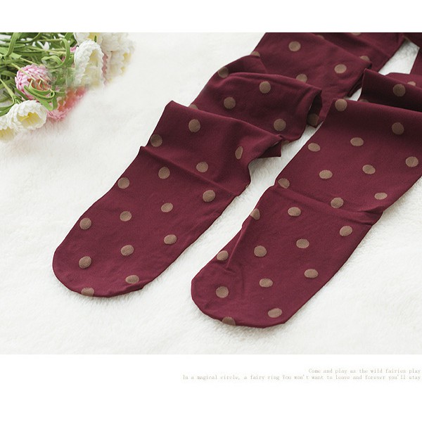 Leggings Pantyhose Wine Red 76A13433